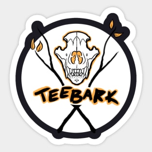 Teebark (shameless self-promotion) Sticker